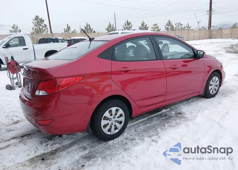 2015 Hyundai Accent Gls z USA, uszkodzony, nr VIN KMHCT4AE6FU867812